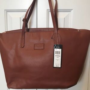 BCBG Paris camel tote